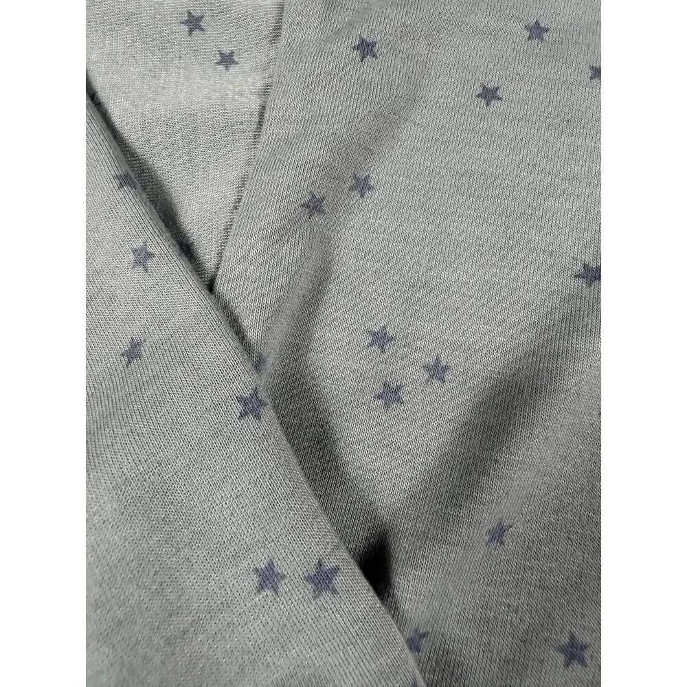 Gap Kids Hello Weekend Star Pajama Top Shorts Set Green Size 14